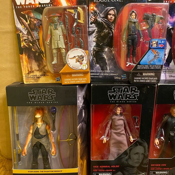 New Star Wars Bundle Pack Action Figure Toy Lot Including Black Series. - Picture 3 of 6